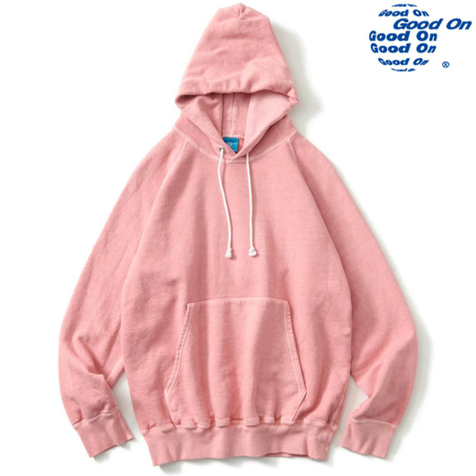 Rakuten - Good On グッドオン 9oz ラグラン プルオーバーパーカー フードスウェット GOBW2506 ユニセックス P-CORAL コーラル 送料無料