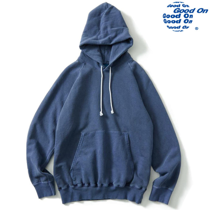 Rakuten - Good On グッドオン 9oz ラグラン プルオーバーパーカー フードスウェット GOBW2506 ユニセックス P-NAVY ネイビー 送料無料