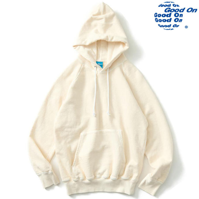 Rakuten - Good On グッドオン 9oz ラグラン プルオーバーパーカー フードスウェット GOBW2506 ユニセックス P-NATURAL ナチュラル 送料無料