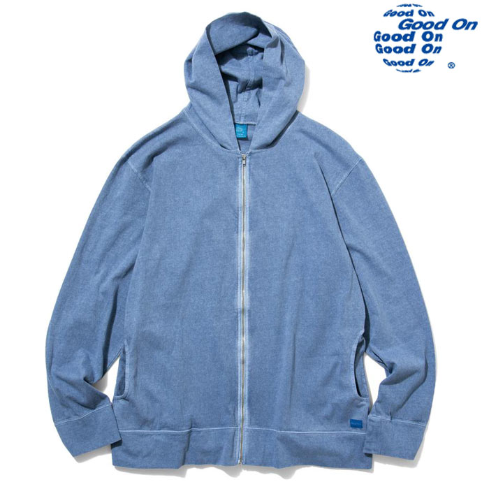 Good On グッドオン ZIP TEE PARKA ジップアップパーカー GOLT1303P 5.5ozパーカー ユニセックス P-AJISAI アジサイ 送料無料