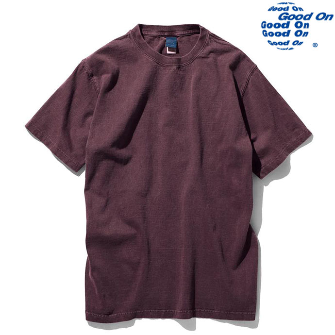 Good On グッドオン ショートスリーブクルーTシャツ 5.5oz 半袖 Tシャツ GOST701 P-BORDEAUX P-ボルドー 送料無料