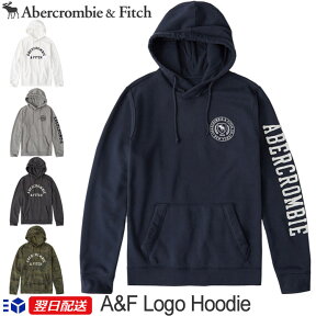 【新作！】アバクロンビー＆フィッチ 正規品 アバクロ Abercrombie＆Fitch メンズ パーカー フリース プルオーバー Logo Hoodie ホワイト グレー ネイビー他【US限定モデル】