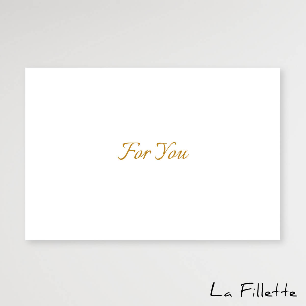 メッセージカード For you SIMPLE-B おしゃれ かわいい 誕生日 お祝い 結婚 プレゼント ギフトカード ギフト イラスト タイポグラフィ モダン...