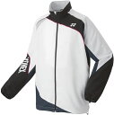 【数量限定】【送料無料】【10000円均一】YONEX(ヨネックス) 防寒 制電 はっ水 長袖 ジャケットユニセックス 裏地付ウィンド ウォーマーシャツホワイト...