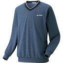 【送料無料】【Sサイズのみ】【廃番】YONEX(ヨネックス)ユニセックス Vネック トレーナースウエットトレーナーネイビーブルー32019-019-S【17★】...