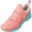 【送料無料】【廃番】YONEX(ヨネックス) パワークッション ソニケージ 3 レディース テニスシューズ オムニ クレーコートピンク×サックス SHTS3LG...