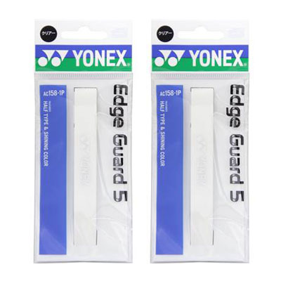 【送料無料】【2個セット】【よりどり3個以上で各200円引き】YONEX(ヨネックス)エッジガード52個セットクリアAC158-1P-201-2SET【定番】