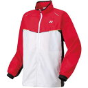 【送料無料】【6000円均一】【数量限定】YONEX(ヨネックス) ユニセックス ユニウィンドウォーマーシャツ サンセットレッド 70058-496 【17★】
