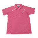 【送料無料】【訳あり品】【廃番】YONEX(ヨネックス)レディース・ウィメンズレギュラーシャツコスモスピンク20167-573-M-B【19★】