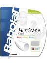 【送料無料】【よりどり3個以上で各200円引き】BABOLAT(バボラ)HURRICANE FEEL 130(ハリケーンフィール130)単張ガット BA2410...