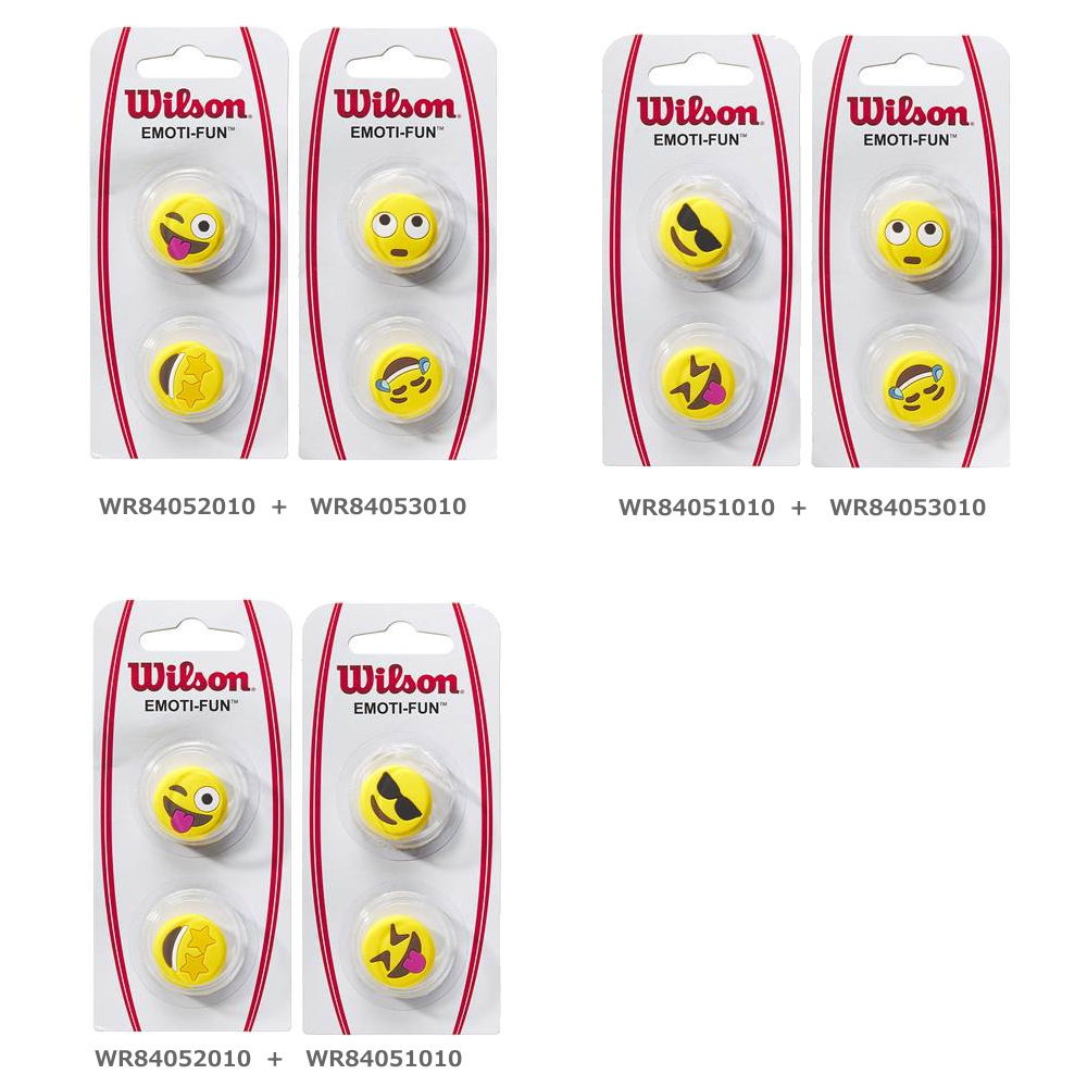 ������̵���ۡڤޤȤ��㤤���������ۡ�2��ñ�̤ǡ�Wilson(�����륽��) ��ư�ߤ� EMOTI-FUN ����ץʡ� DAMPENER ��ʸ�� ���⤸ ����ƥ����� WR84052010 WR84053010 WR84051010��25����