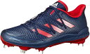 【送料無料】【7000円均一】【廃番】adidas(アディダス) 野球 スパイクメンズ アフターバーナー METALカレッジネイビー×スカーレット FY1967...
