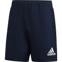 【訳あり品】【J5XOサイズのみ】adidas(アディダス) ラグビー3STショーツ メンズ アクティブウェア プラクティスパンツ カレッジネイビー×ホワイト FXU51-DY8500-J5XO-B【24☆】