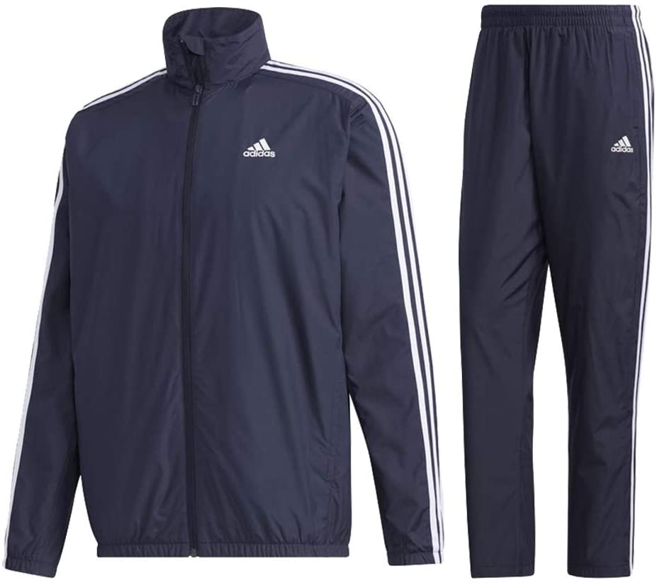 【送料無料】【廃番】adidas(アディダス) メンズ 3ストライプ ウィンドジャケット・パンツ　セットアップレジェンドインク　IXG12-GE0407-IXG07-GE0429 【21★】