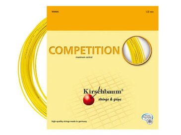 【よりどり3個で送料無料】Kirschbaum(キルシュバウム)Competition(コンペティション)ストリングメタリック・ゴールド1.35mm102024●●