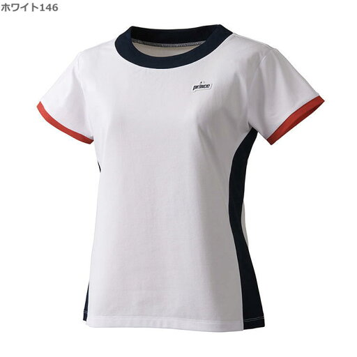 【送料無料】【4000円均一Lサイズのみ】【廃番メル】prince(プリンス) 遮熱 吸汗速乾 半袖ウェア レディース・ウィメンズ テニス ゲームシャツ 日本バドミントン協会審査合格品 ホワイト WF2084-146-L【22★】 【送料無料】【4000円均一Lサイズのみ】【廃番メル】prince(プリンス) 遮熱 吸汗速乾 半袖ウェア レディース・ウィメンズ テニス ゲームシャツ 日本バドミントン協会審査合格品 ホワイト WF2084-146-L【22★】