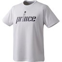 【送料無料】【4000円均一】【廃番メ】prince(プリンス) 吸汗速乾 半袖 テニスウェア Tシャツホワイト MA2001-146【22☆】