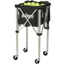 【送料無料】prince(プリンス)ボールバスケット BALL BASKETS ロックピンキャスター付き テニスボール ブラック PL064-165 【定番】