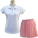 【送料無料】【Mサイズのみ】【廃番】Balle de Match(バルデマッチ) レディース・ウィメンズ ゲームシャツ+オーバースコート 上下セット 組み合わせ...