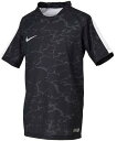 【送料無料】【2500円均一　130cmのみ】【廃番】NIKE(ナイキ)キッズ・ジュニアYA DRI-FIT CR7 フラッシュ S/S トップトレーニングシャツブラック777541-011-130【16☆】