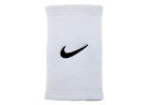 【送料無料】【まとめ買いがお得!】【廃番】NIKE(ナイキ) DFテニスダブルワイド リストバンドホワイト×ブラック 【16☆】