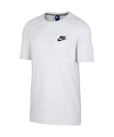 NIKE(ナイキ)メンズAV15 ニット S/S トップスホワイト×ヘザー885928-100●●