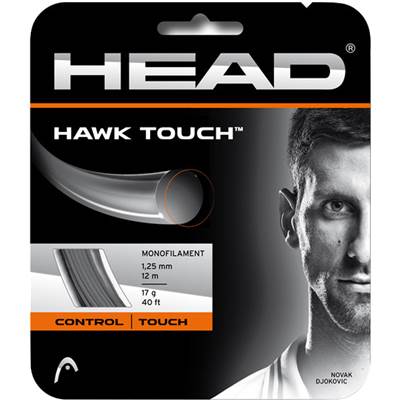 【送料無料】【まとめ買いがお得！】 HEAD(ヘッド) HAWK TOUCH 硬式ガット ブラック281204-6SET【定番】
