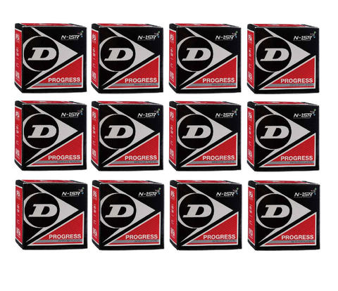 【送料無料】【よりどり3個以上で各200円引き】DUNLOP(ダンロップ)PROGRESSスカッシュボール1箱1球入り×12箱セットブラック×レッドドットDA50034-12SET【17☆】●● 【送料無料】【よりどり3個以上で各200円引き】DUNLOP(ダンロップ)PROGRESSスカッシュボール1箱1球入り×12箱セットブラック×レッドドットDA50034-12SET【17☆】●●