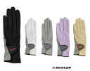 【送料無料】【まとめ買いがお得!】【両手セット】DUNLOP(ダンロップ) 消臭 吸水速乾 手袋レディース・ウィメンズ テニスグローブTGG0115W【24☆】