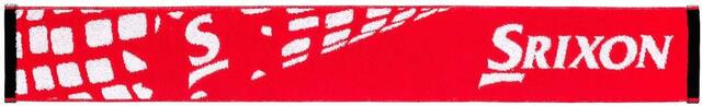 【送料無料】【廃番】DUNLOP(ダンロップ) SRIXON(スリクソン)マフラータオル タオル スポーツタオル トレーニングタオル レッド SPT7903-1...