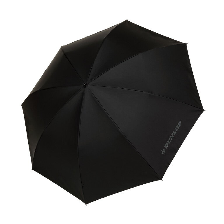 【送料無料】DUNLOP（ダンロップ）UVカット スポーツ観戦 折りたたみ傘 ユニセックス 晴雨兼用 オリタタミカサ　ブラック TAC8001-900【定番】