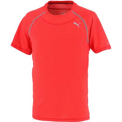 【送料無料】【よりどり3個以上で各200円引き】【廃番】PUMA(プーマ)メンズPWRRUN ADAPT THERMO-R Tシャツフレイムスカーレット516903-02【18★ヤフ】●●