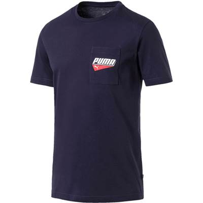 【送料無料】【2000円均一 Mサイズのみ】【廃番】PUMA プーマ メンズ ティーシャツ ポケットSS Tシャツピーコート854077-06 【19★】