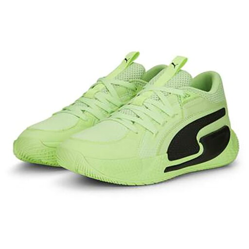 【送料無料】【8000円均一】【廃番】puma(プーマ) バスケットボール シューズメンズ ユニセックス プーマコートアンドライダー CHAOSフィジーライム×ブラック 37826901【23★】 【送料無料】【8000円均一】【廃番】puma(プーマ) バスケットボール シューズメンズ ユニセックス プーマコートアンドライダー CHAOSフィジーライム×ブラック 37826901【23★】