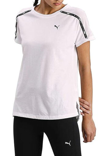 【送料無料】【2500円均一】【廃番追】puma(プーマ) DRY CELL 半袖 Tシャツレディース・ウィメンズ トレインロゴボーイフレンド TEEプーマホワイト 520286-02【23★】 【送料無料】【2500円均一】【廃番追】puma(プーマ) DRY CELL 半袖 Tシャツレディース・ウィメンズ トレインロゴボーイフレンド TEEプーマホワイト 520286-02【23★】