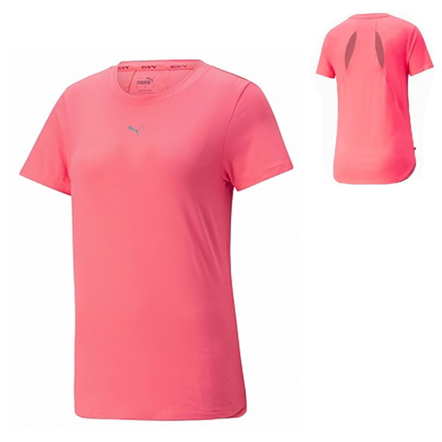 【送料無料】【2500円均一】【廃番】PUMA(プーマ) ランニング レディース 半袖Tシャツ ティーシャツレディース・ウィメンズ ランニング CLOUDSPUN Tシャツ トレーニング ウエアー バックオープン 吸汗速乾 dryCell 半袖Tシャツ 522783-34【23☆】