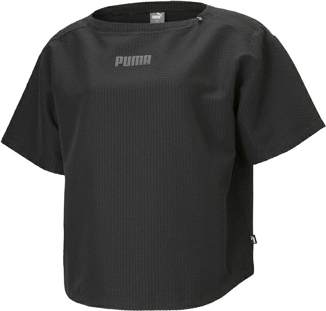 【送料無料】【2500円均一　Mサイズのみ】【廃番】puma(プーマ) 半袖 Tシャツ スポーツ ウェアレディース・ウィメンズ MODERN BASICS SSトッププーマブラック 588344-01-M【21★】