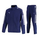 【送料無料】 puma(プーマ)サッカー ウェア メンズ トレーニング ジャケット パンツ 上下セット ピーコート 656326-656327-02【21★】【...