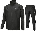 プーマ ウィンドブレーカー メンズ 【送料無料】【廃番】puma（プーマ）ポーツ ウェアメンズ ESS ウインドブレーカー上下セットブラック 846085-846086-01【定番】