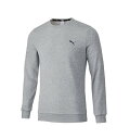 【送料無料】【3000円均一】【廃番 追】puma(プーマ)ESS クルースウェット TR M マルチSPスウエツト クルースウェット長袖 スポーツウェア メンズ ミディアムグレー L/XL　848731-03【23☆】