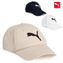 【送料無料】 puma(プーマ)ユニセックス ESS プーマ キャット ロゴ BB キャップ AF メンズ レディース ユニセックス 帽子 調節可能 プーマブラック プーマホワイト コットン アジアンフィット ベースボールキャップ 026204 【25☆】(4)