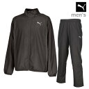 【送料無料】【上下セット】puma(プーマ) ウェルネスウェア メンズ TAD メッシュライナー(メッシュ裏地付き) ウーブンジャケット+パンツ 上下セットアッ...