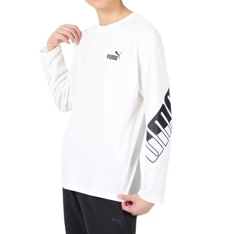 【送料無料】【3500円均一】【廃番メル】puma(プーマ)パワー MX 長袖Tシャツ メンズ プーマ 長袖 ティーシャツ / カジュアル プーマホワイト 68...