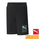 【送料無料】【2000円均一 116サイズのみ】【廃番メル】puma(プーマ)キッズ・ジュニア ショーツ ハーフパンツ アクティブスポーツショーツ TR Bスポーツウェア ボーイズ スウェットパンツ ショーツ プーマブラック 【5~6歳】846998-01-116【24★】