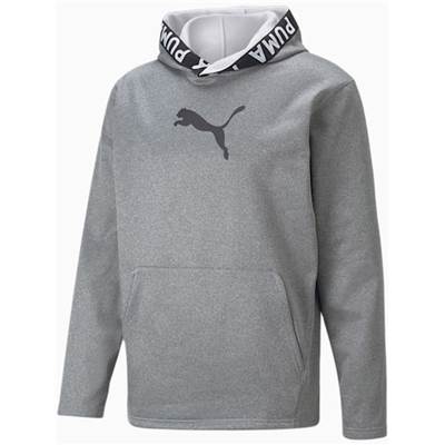 【送料無料】【6000円均一】 puma（プーマ）メンズ　パワーフリース フーディー　保温 男性 上下組 秋冬 スエット 部屋着 　ミディアムグレーヘザー 521306-03 【22★】