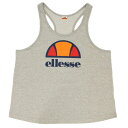 【送料無料】【1500円均一】【廃番】ellesse(エレッセ)レディース・ウィメンズタンクトップノースリーブ シャツミックスグレーEE17253R-MX【18...