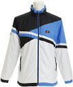 【送料無料】【8000円均一 Sサイズのみ】【廃番】ellesse(エレッセ)テニスウェア 長袖ジップアップメンズ・ユニセックスチームウインドアップジャケットブ...
