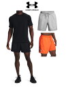 【送料無料】【カラーサイズ限定価格】【廃番】UNDER ARMOUR(アンダーアーマー) メンズ UAウーブンバレーショーツ トレーニングパンツ ショートパンツ 裏メッシュ ポケット付き 1377191【23☆】