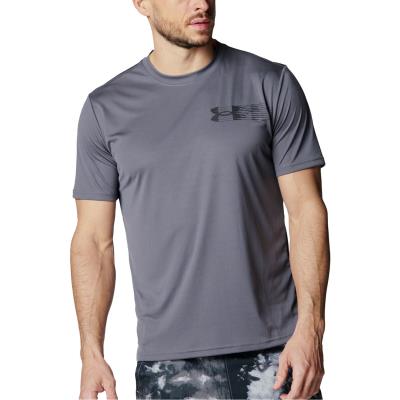 樂天商城 - 【送料無料】【4000円均一】【メル】UNDER　ARMOUR（アンダー アーマー）アーマードライ Tシャツショートスリーブ メンズ トレーニング シャツ ティーシャツ　キャッスルロック　6001529-025【25☆】