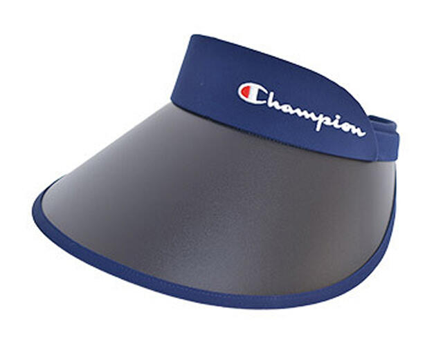 チャンピオン 帽子 レディース 【送料無料】【2500円均一】Champion(チャンピオン)スポーツ クリップバイザー サンバイザー レディース サンバイザー UVケア 日焼け防止 熱中症対策 暑さ対策 カジュアル ゴルフ テニス ジョギング ウォーキング スポーツ 164-003navy【21★】